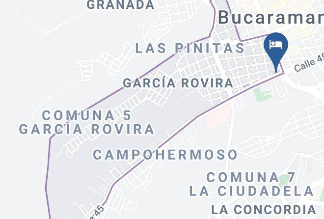 Bucaramanga - Hotel Granada Maps