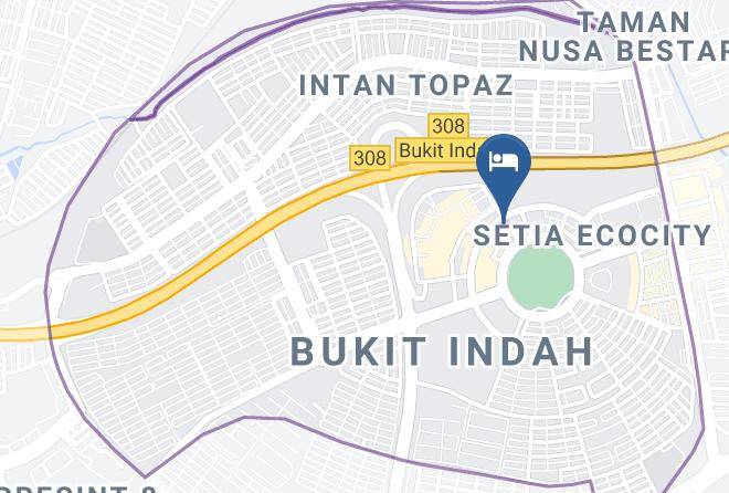 Johor Bahru - Hotel Granada Johor Bahru Maps