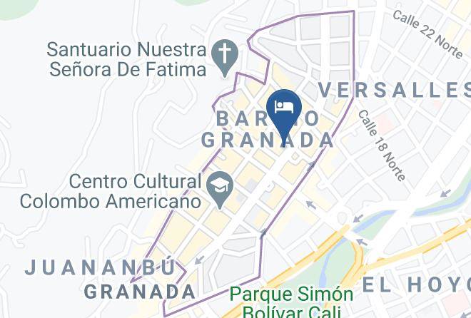 Cali - Hotel Granada Real Maps