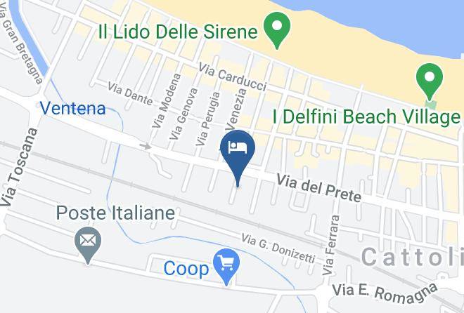 Rimini - Hotel Granada Maps