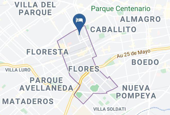 Buenos Aires - Hotel Granaderos Maps