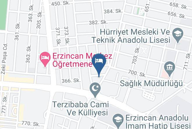Erzincan Fatih - Hotel Grand Alemdar Maps