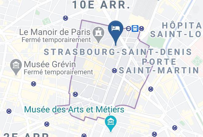 Paris - Hotel Grand Amour Maps
