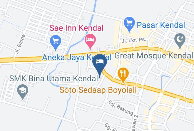 Hotel Grand Anugrah Map