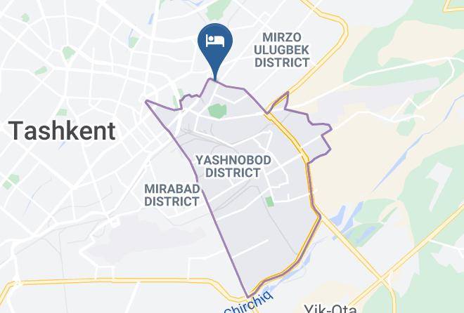 Tashkent - Hotel Grand Art Maps