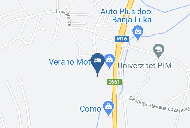 Banja Luka - Hotel Grand Maps