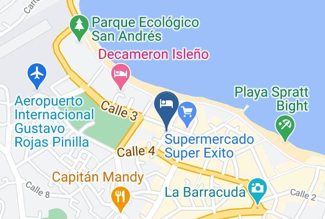 San Andres - Hotel Grand Caribe Maps