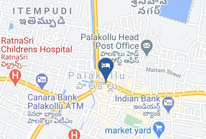 Palakollu - Hotel Grand Central Maps