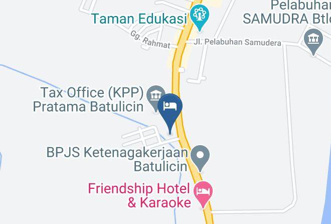 Tanah Bumbu Regency - Hotel Grand Central Maps