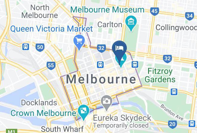 Melbourne - Hotel Grand Chancellor Melbourne Maps