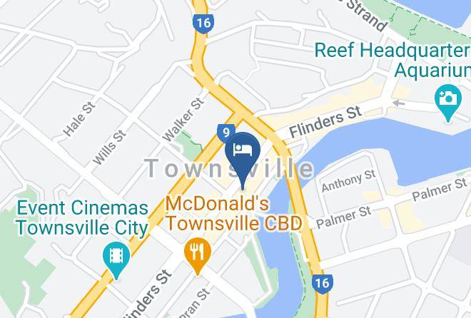 Townsville - Hotel Grand Chancellor Townsville Maps