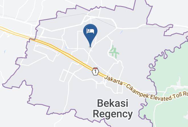 Bekasi Regency - Hotel Grand Cikarang Maps