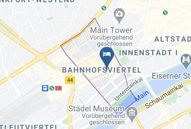Frankfurt Am Main - Hotel Grand Corner Maps