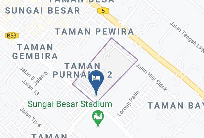 Sabak Bernam - Hotel Grand Court Inn Maps