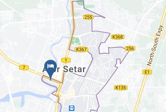 Daerah Kota Setar - Hotel Grand Crystal Maps
