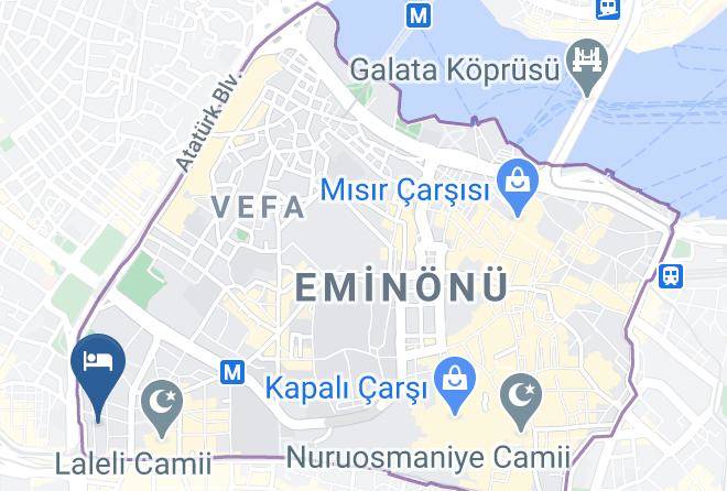 Fatih - Grand Dilara Otel Maps