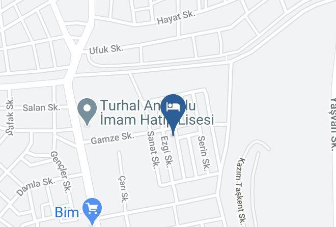 Turhal - Hotel Grand Efe Maps