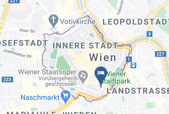 Vienna - Hotel Grand Ferdinand Wien Maps