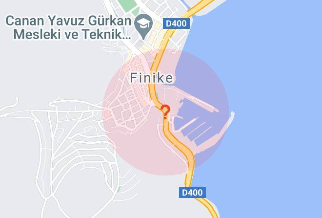 Finike - Hotel Grand Finike Restoran Maps