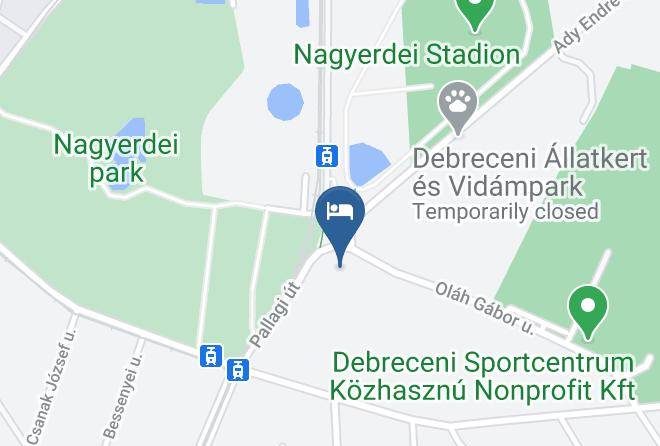 Debrecen - Hotel Grand Forest Maps