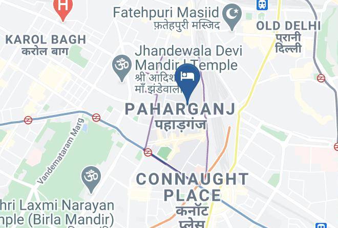 Paharganj - Hotel Godwin Deluxe New Delhi Maps