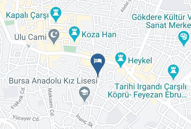 Osmangazi - Hotel Grand Heykel Maps