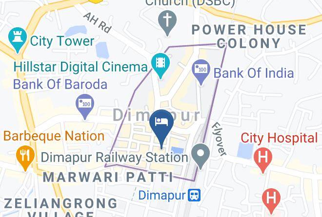 Dimapur - Hotel Grand Horizon Maps