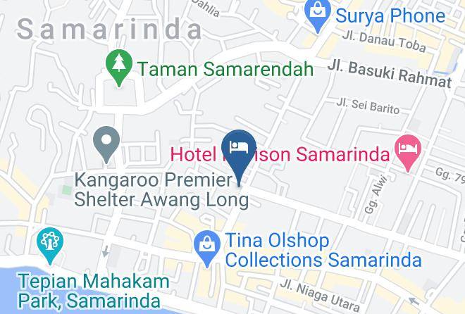 Samarinda - Hotel Grand Kartika Maps