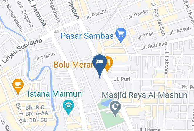 Kota Medan - Hotel Grand Lubuk Raya Maps