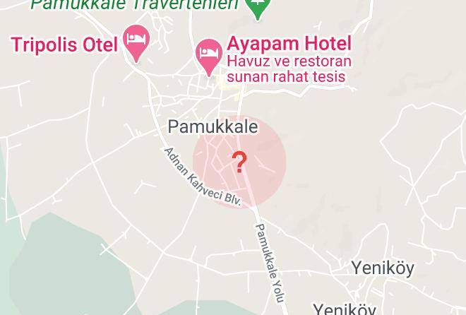 Pamukkale - Hotel Grand Marden Maps
