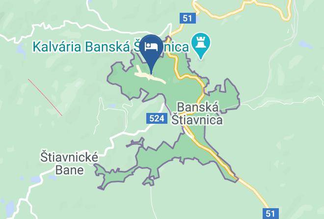 Banska Stiavnica - Hotel Grand Matej Maps