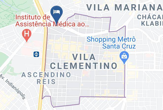 Sao Paulo Vila Mariana - Grand Mercure Sao Paulo Ibirapuera Maps