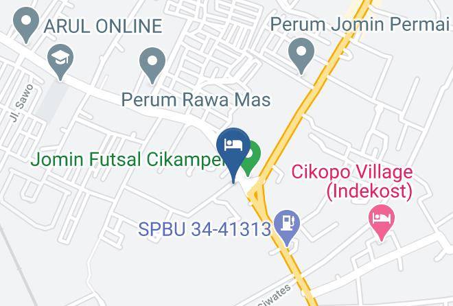 Hotel Grand Mutiara Map