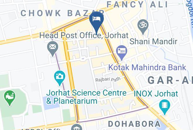 Jorhat - Hotel Grand Palace Maps