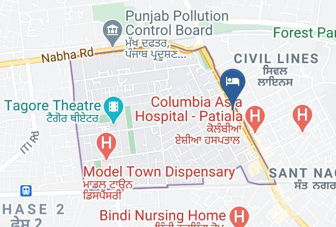 Hotel Grand Park Map