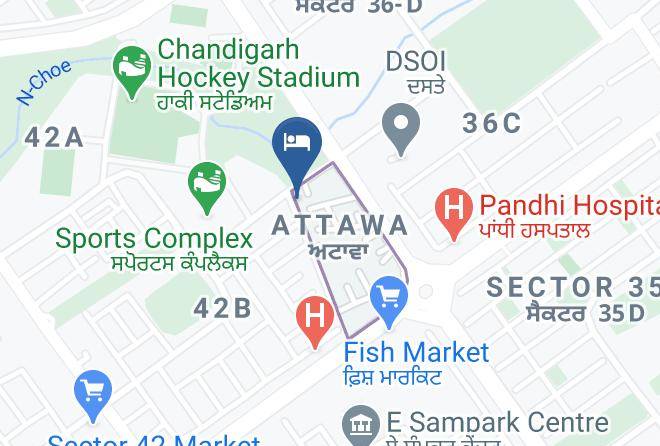 Sector 42 - Hotel Grand Plaza Maps