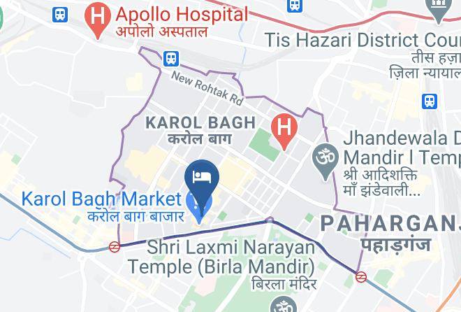 Karol Bagh - Hotel Grand President Maps