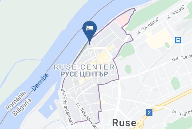 Ruse Tsentar - Hotel Grand Riga Maps