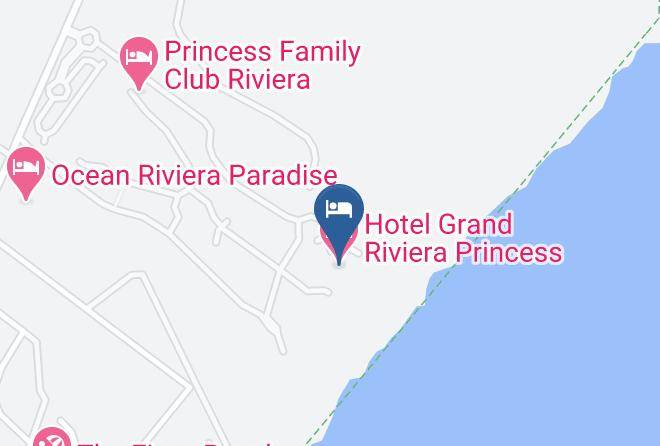 Solidaridad - Hotel Grand Riviera Princess Maps