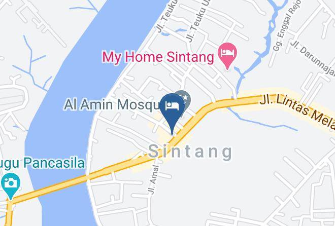 Sintang Regency - Hotel Grand Royal Maps