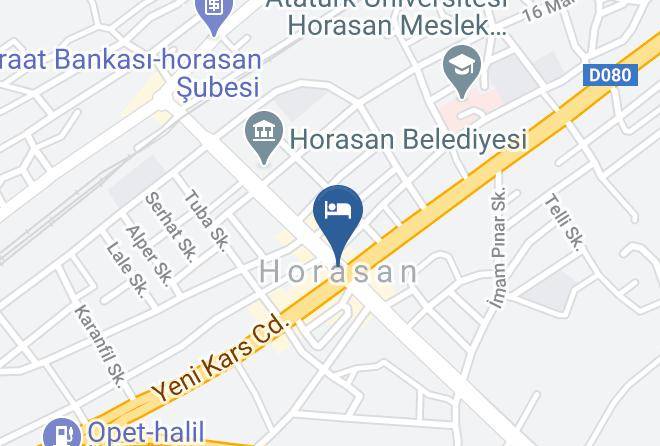 Horasan - Hotel Grand Sahra Maps