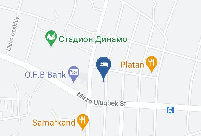 Samarqand - Hotel Grand Samarkand Maps