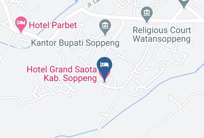 Soppeng Regency - Hotel Grand Saota Kab Soppeng Maps
