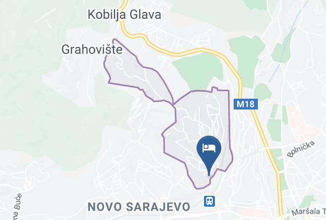 Sarajevo - Hotel Grand Sarajevo Maps