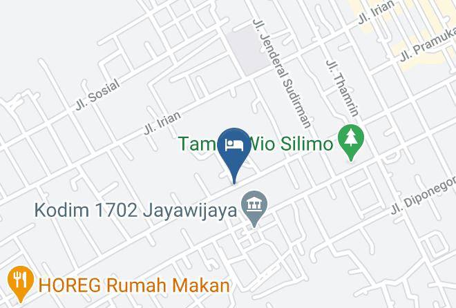 Jayawijaya Regency - Hotel Grand Sartika Wamena Maps