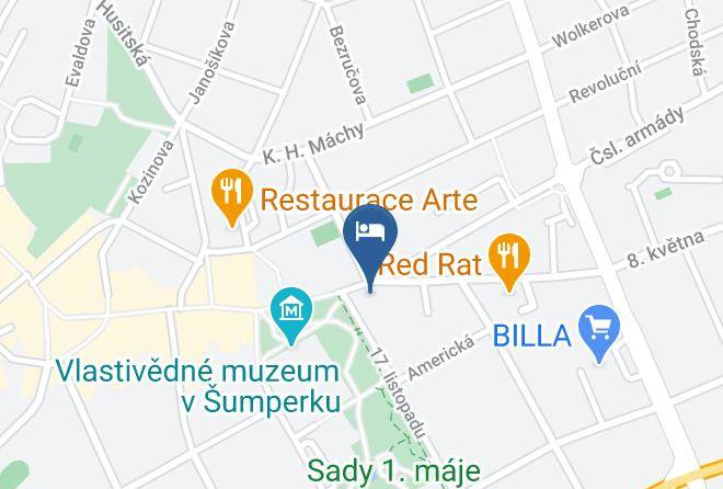 Sumperk - Hotel Grand Sumperk Maps