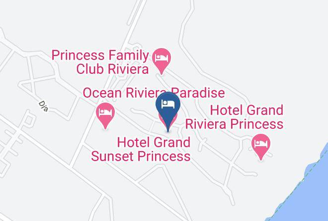 Solidaridad - Hotel Grand Sunset Princess Maps