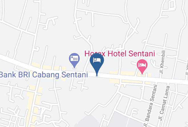 Hotel Grand Tahara Map