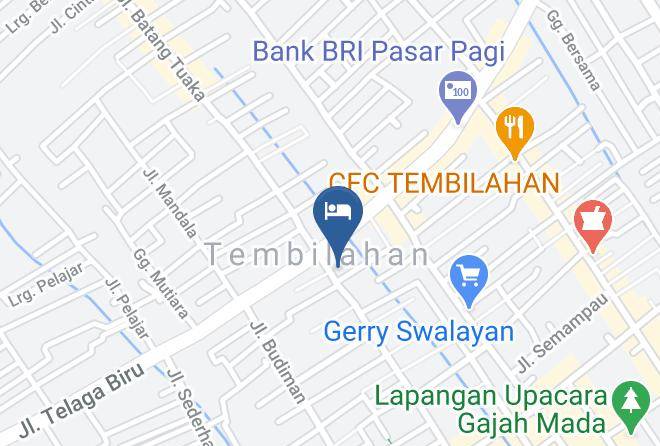 Indragiri Hilir Regency - Hotel Grand Tembilahan Maps