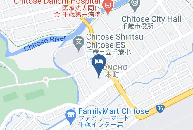 Hotel Grand Terrace Chitose Map